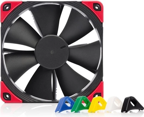 Ventilator za računalniško ohišje 12 cm Noctua NF-F12 PWM, črn