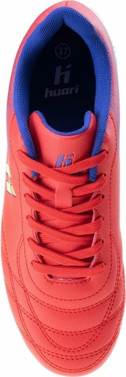 Futbalski copati za otroke Huari, rdeči