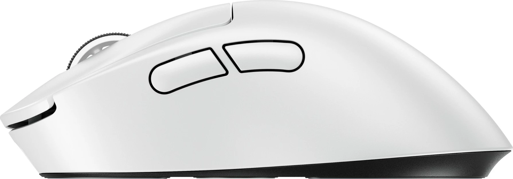 Ergonomičen miš, 5 gumbov, brezžičen/žičen Logitech G PRO X SUPERLIGHT 2 DEX, bel