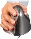 Vertikalna miška Evoluent Vertical Mouse 4, 6 gumbov, z žico, za levo roko