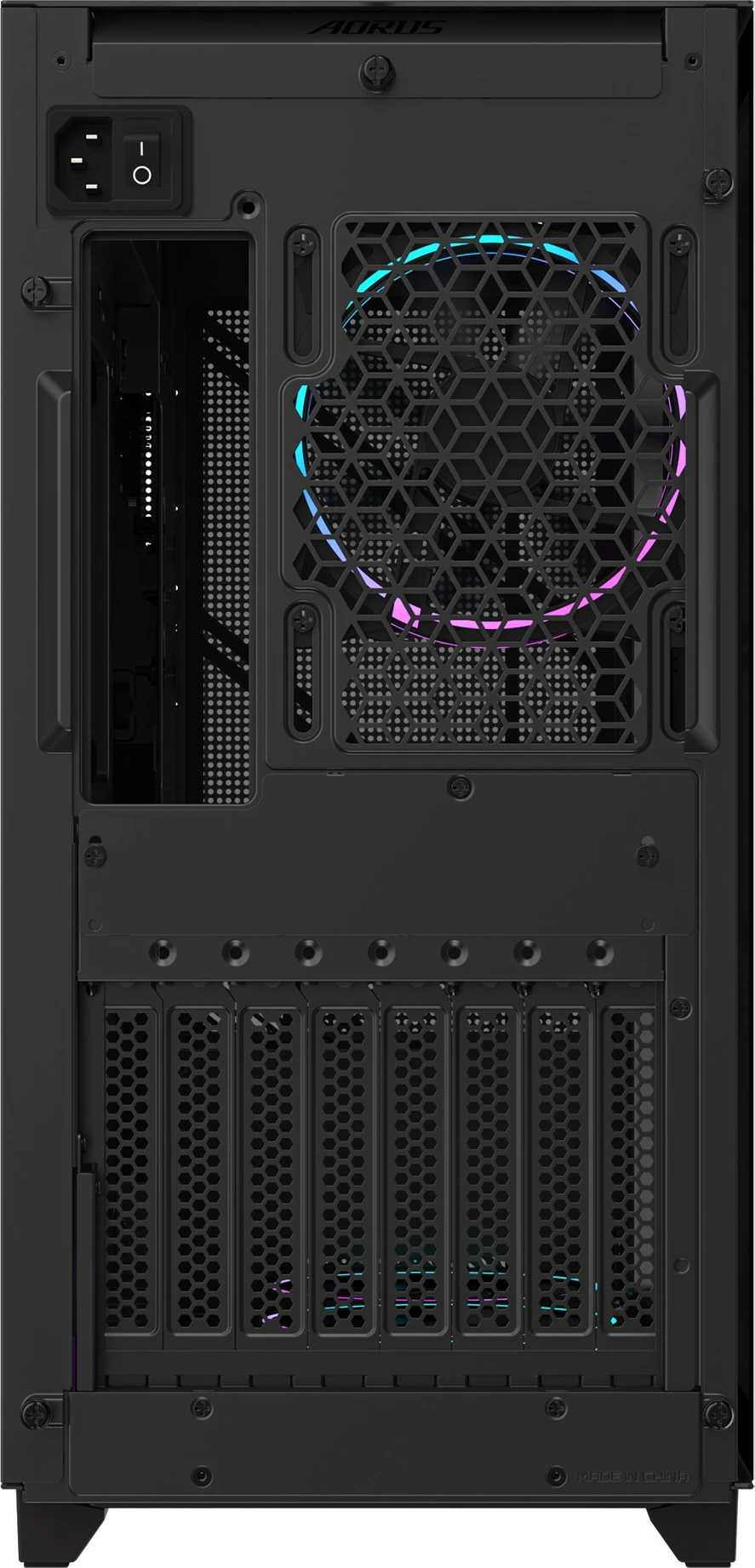 Kompjuterska kaseta Gigabyte GB-AC400G, Midi, črna