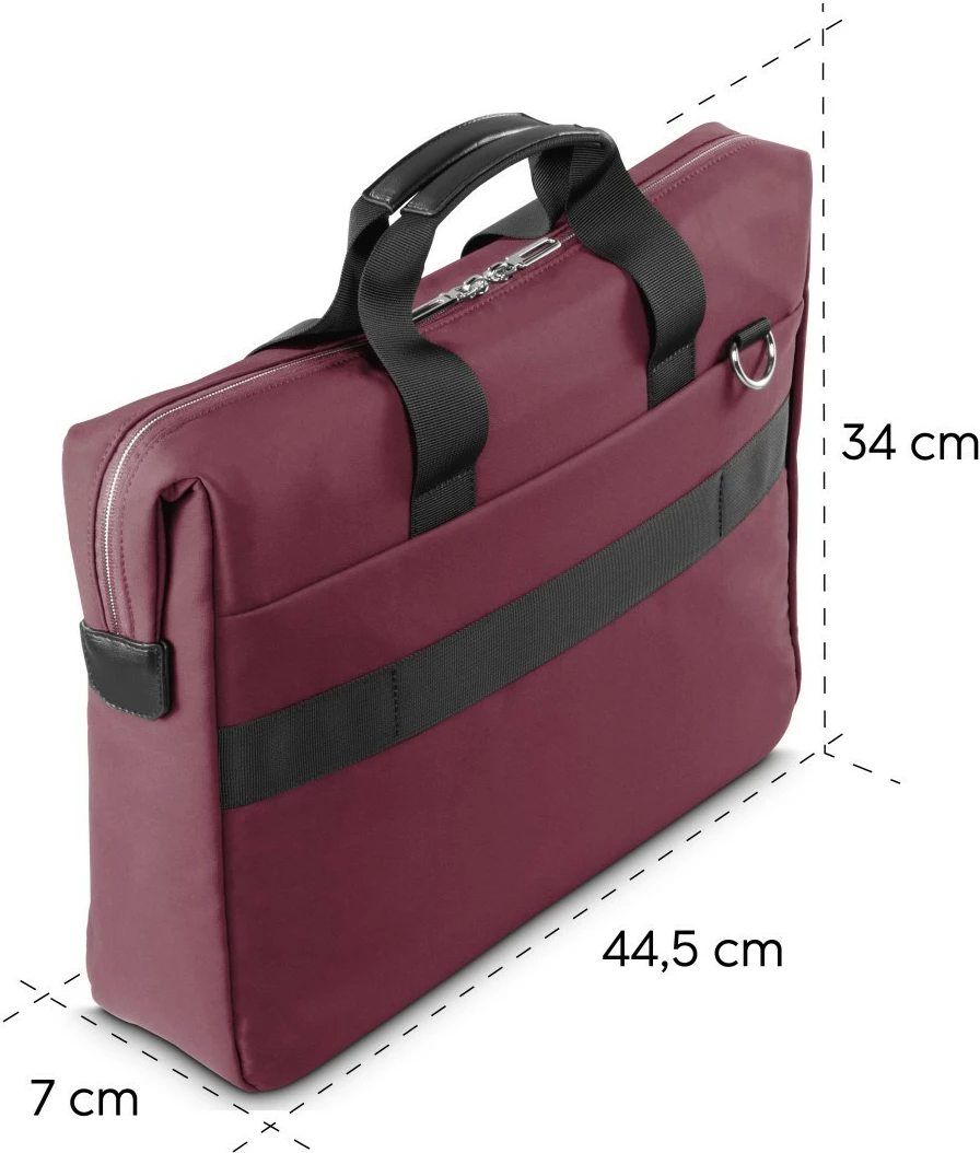 Torba za prenosnik 15,6–16,2" Hama Ultimate 227068, rdeča