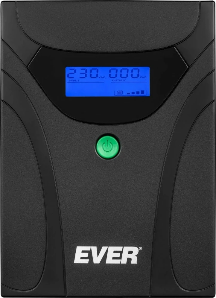 Neprekinjeno napajanje (UPS) EVER EASYLINE 2200, 2200 VA, 1200 W, stolp, črn