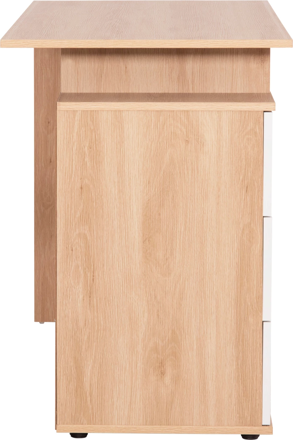 Tavlica s predali COLT FH18291 melamin, sonoma-bela, 120x53x75H cm