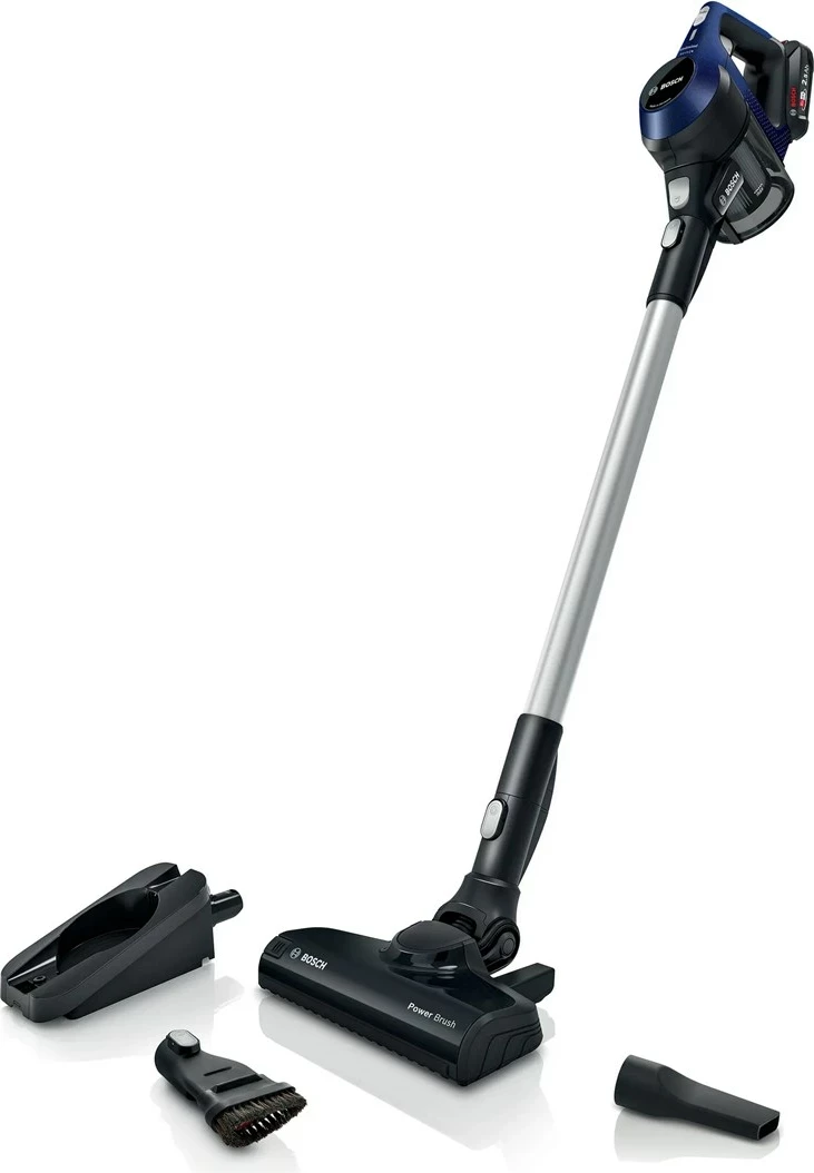 Brezžični sesalnik Bosch Serie 6 BCS611P4A, 0,3 L, črn