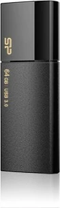 USB ključ Silicon Power B05, 64 GB, USB 3.2, črn