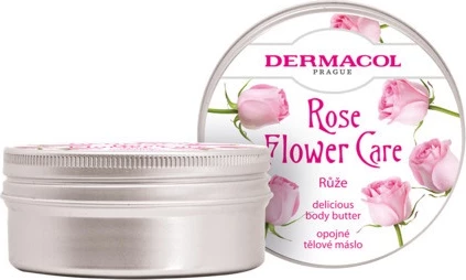 Krema za telo za ženske Flower Care Delicious Body Butter Rose 75 ml Dermacol