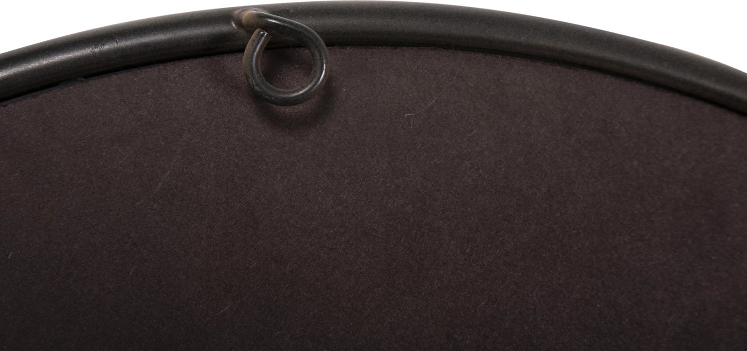 Okrogla stenska ura FH4213 kovinska v zlato-zeleno-modri barvi 62x6,5x56H cm