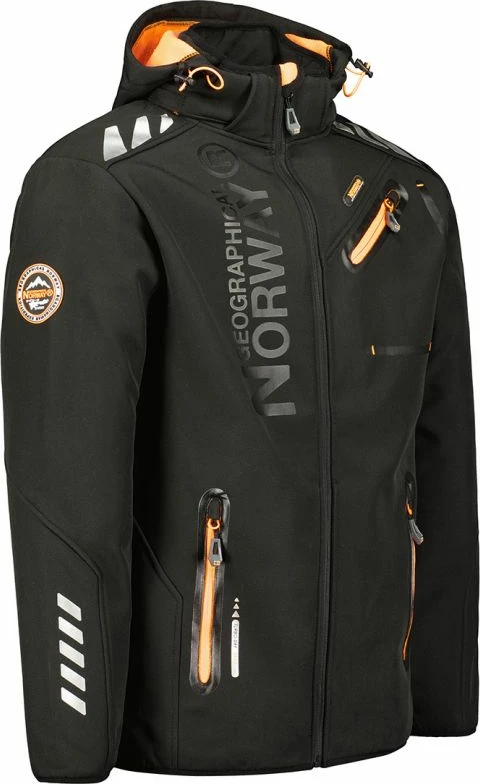 Športna softshell jakna za moške Inny, črna