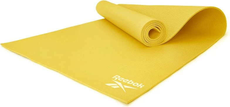 Joga podloga 4 mm, Reebok RAYG-11022YL, rumena