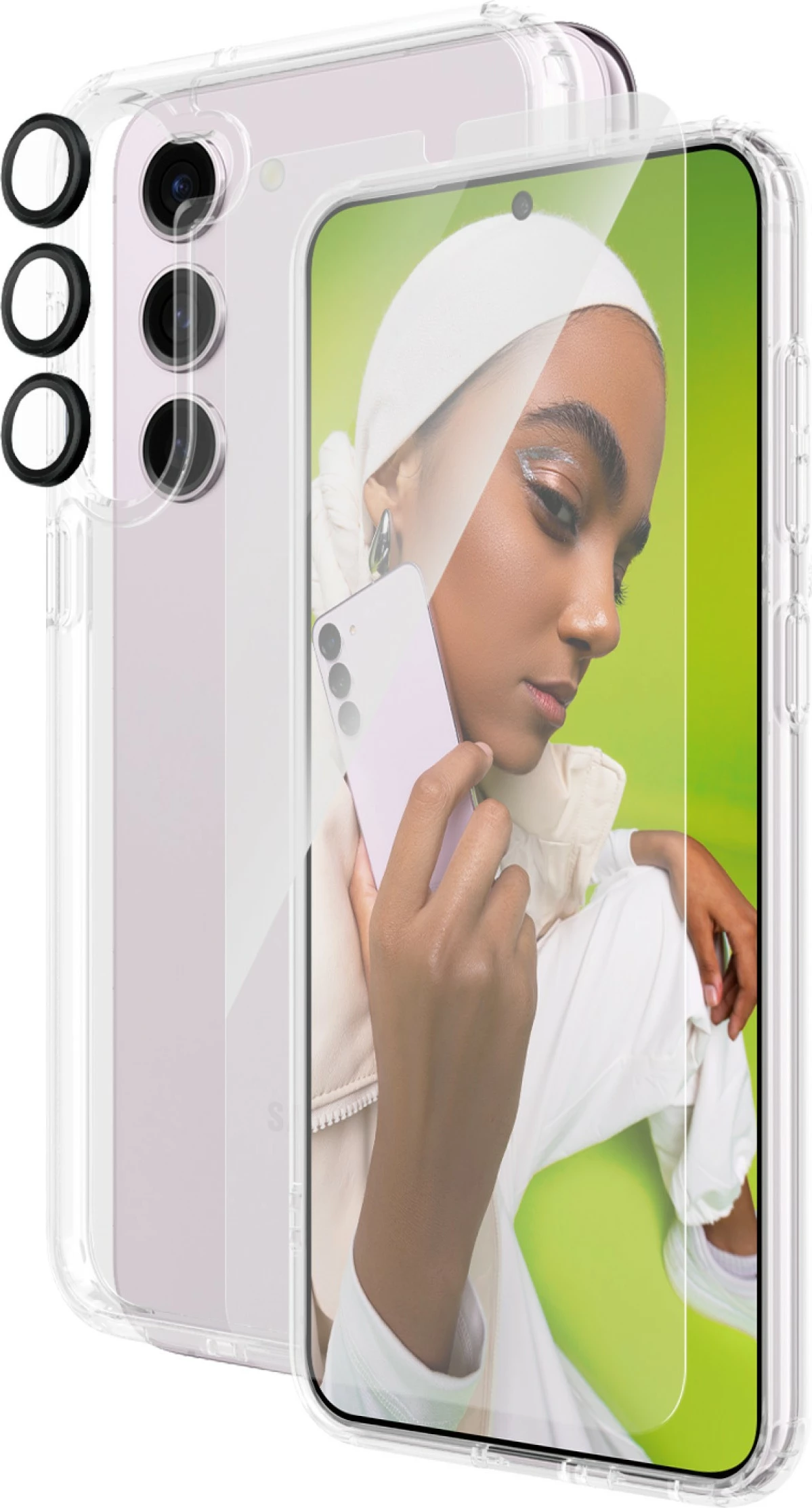 Prozoren ovitek PanzerGlass 3-v-1 za Samsung Galaxy S24 Plus