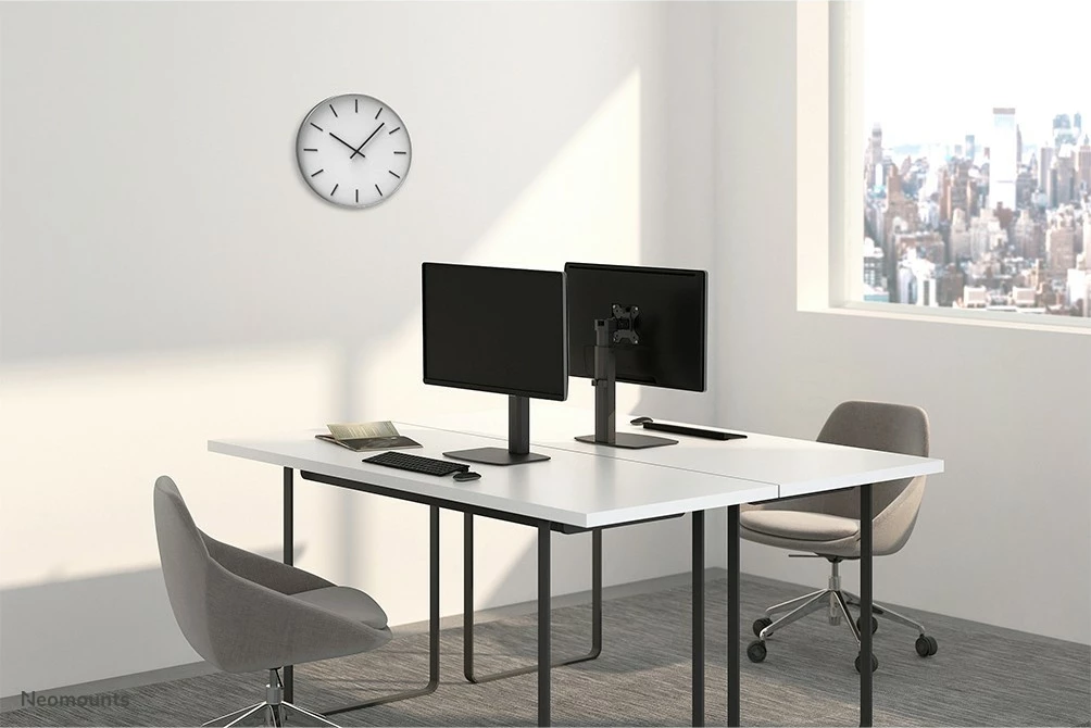 Nastavljiv držalnik za monitor z gasnim vzmetom Newstar Neomounts FPMA-D865BLACK, 10–32 in, črn