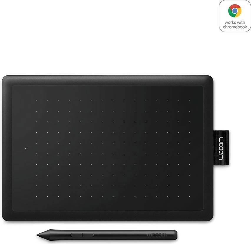 Grafična tablica Wacom One by Small, žična, 2540 lpi, 152 x 95 mm, USB, pero, črna