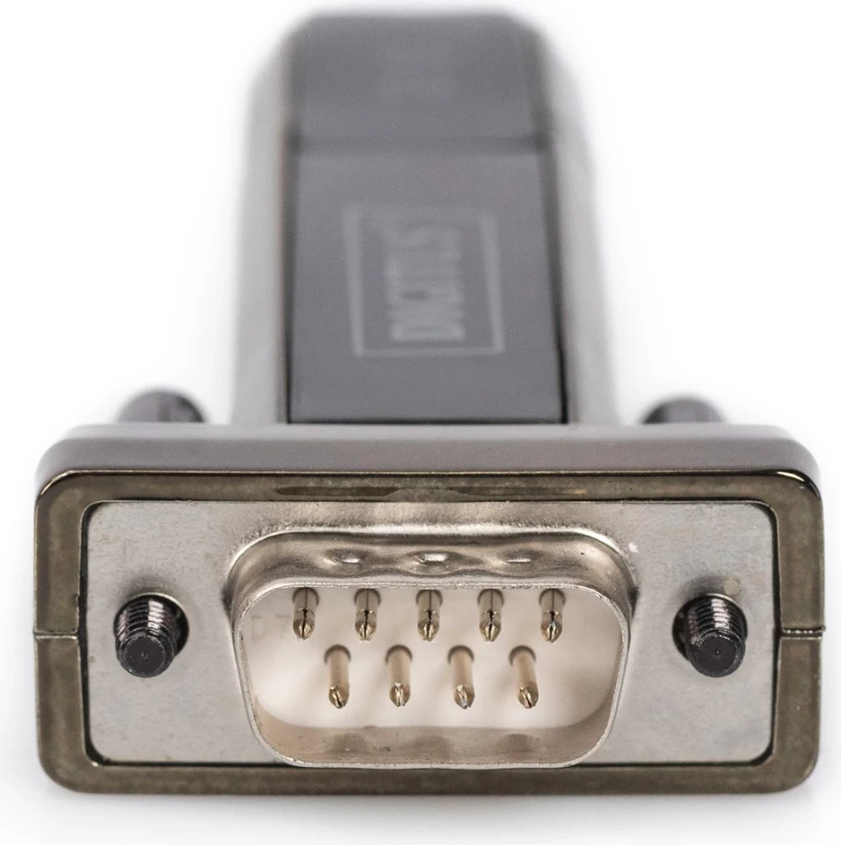 Serijski adapter DIGITUS USB 2.0, črn
