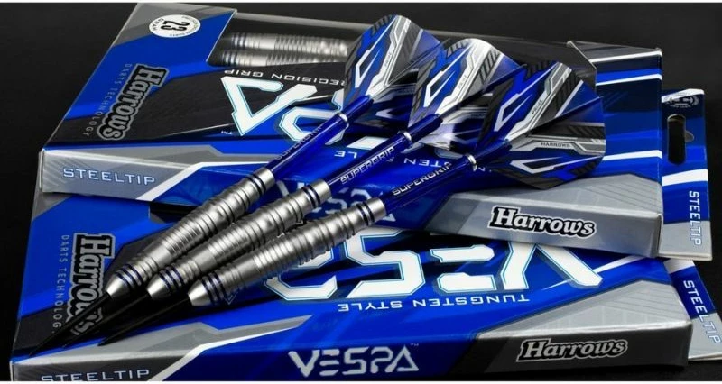 Shigleta za rekreativni dart, Harrows, črno-modre