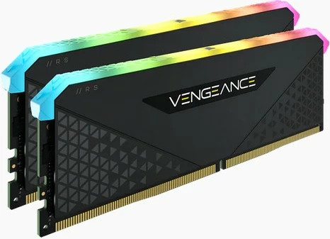 RAM pomnilnik Vengeance RGB Corsair 32GB (2x16GB) DDR4 3200 MHz, črn