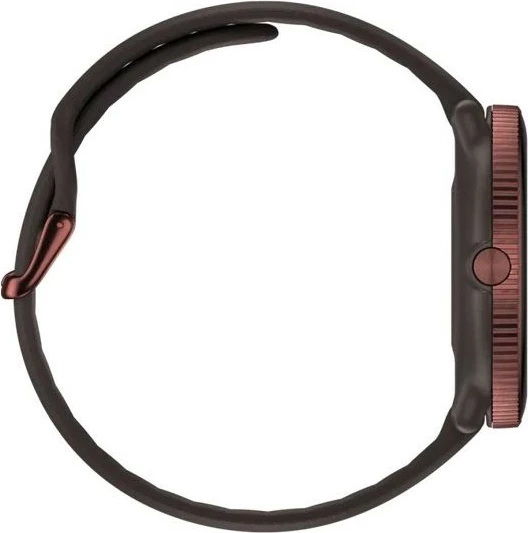 Pametna ura Polar Ignite 3 Titanium, silikonski/usnjen pašček, rjava