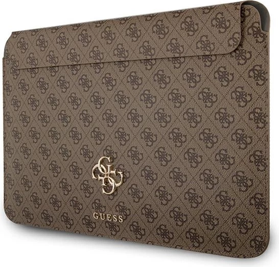 Ovitek za prenosnik do 13" Guess 4G Big Logo, rjav