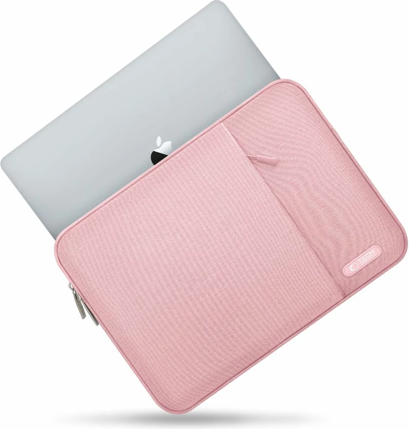 Ovitek za prenosnik Tech-Protect Sleeve, 13–14 in, roza