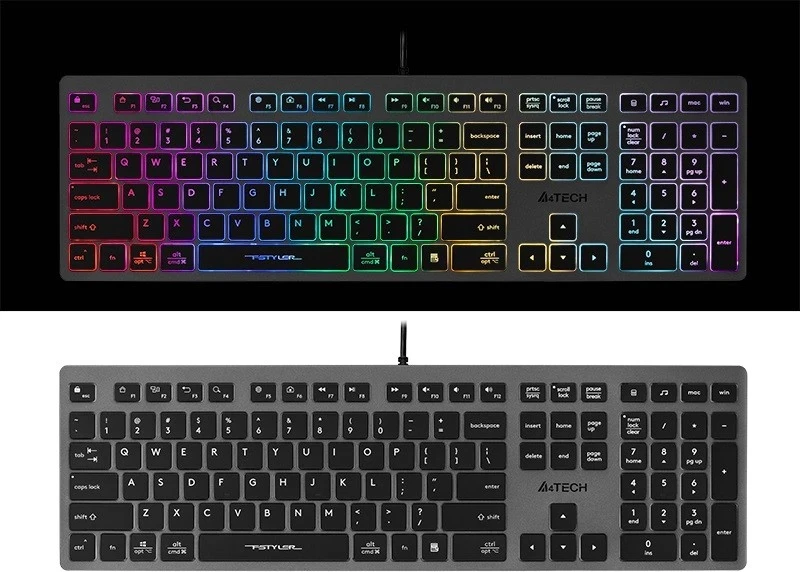 Tastatura A4Tech FSTYLER FX60H, črna