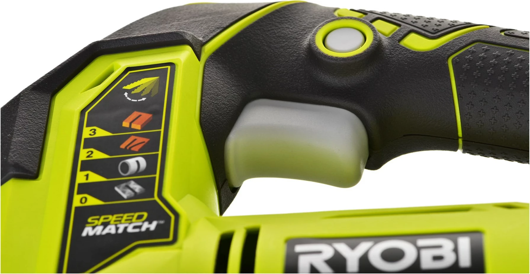 Vbodna žaga RYOBI CJS180LM, 18 V, 1,72 kg, zelena