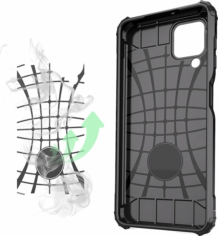 Hibridna zaščita Hurtel za Samsung Galaxy A22 4G, zlata