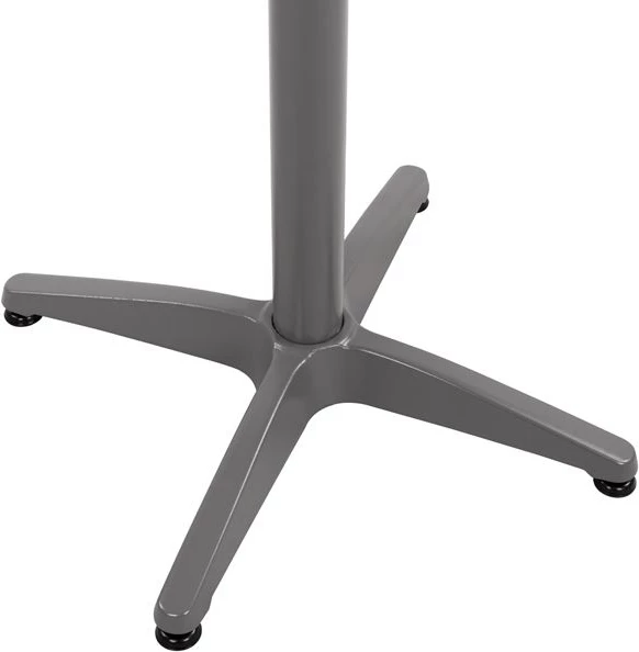 Aluminijasta osnova 4 noge 65x65x70 cm s križem 48x48 cm FH448.04 Siva
