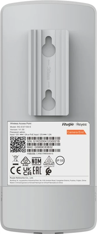 Brezžični access point Ruijie RG-EST100-E, 300 Mbit/s, bel, PoE