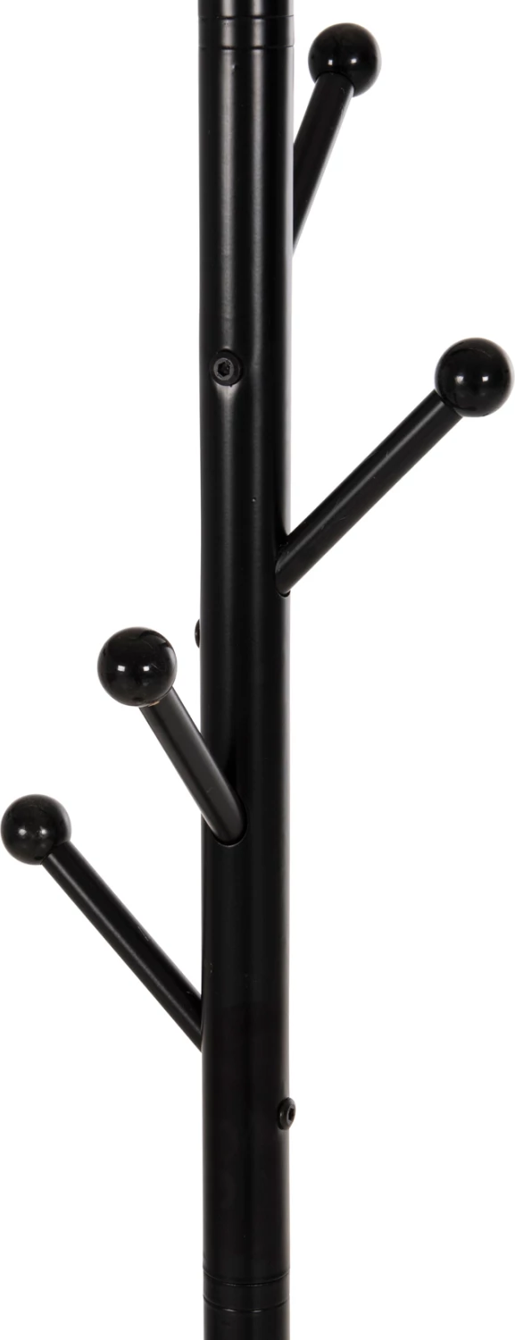 Talni obešalnik FH9576.01 kovinski 8 obešalnih mest-črn Φ37x175Hcm