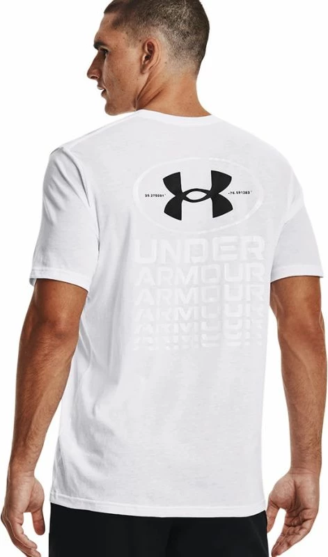 Majica za moške, bela Under Armour 1371264 100