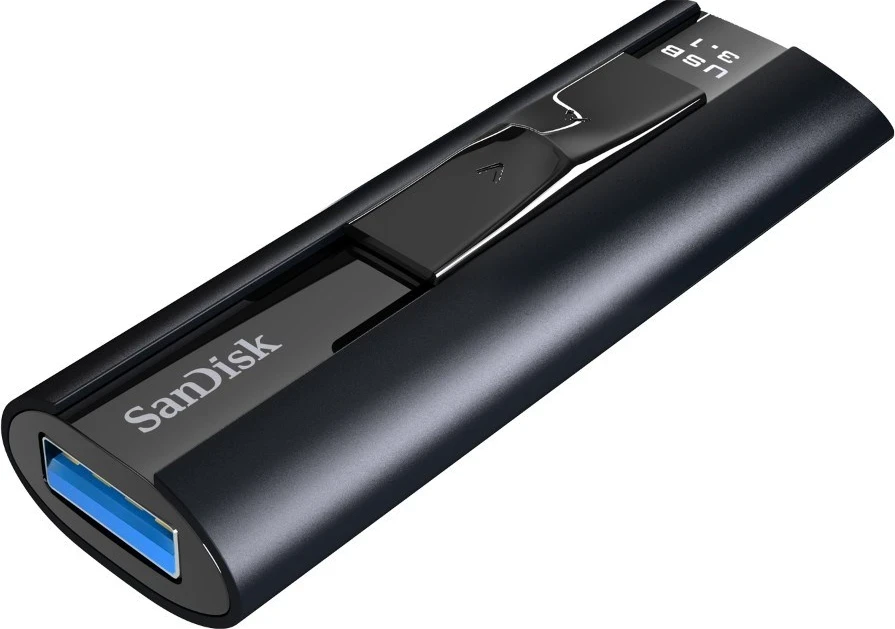 USB ključek SanDisk Extreme Pro 256 GB, črn