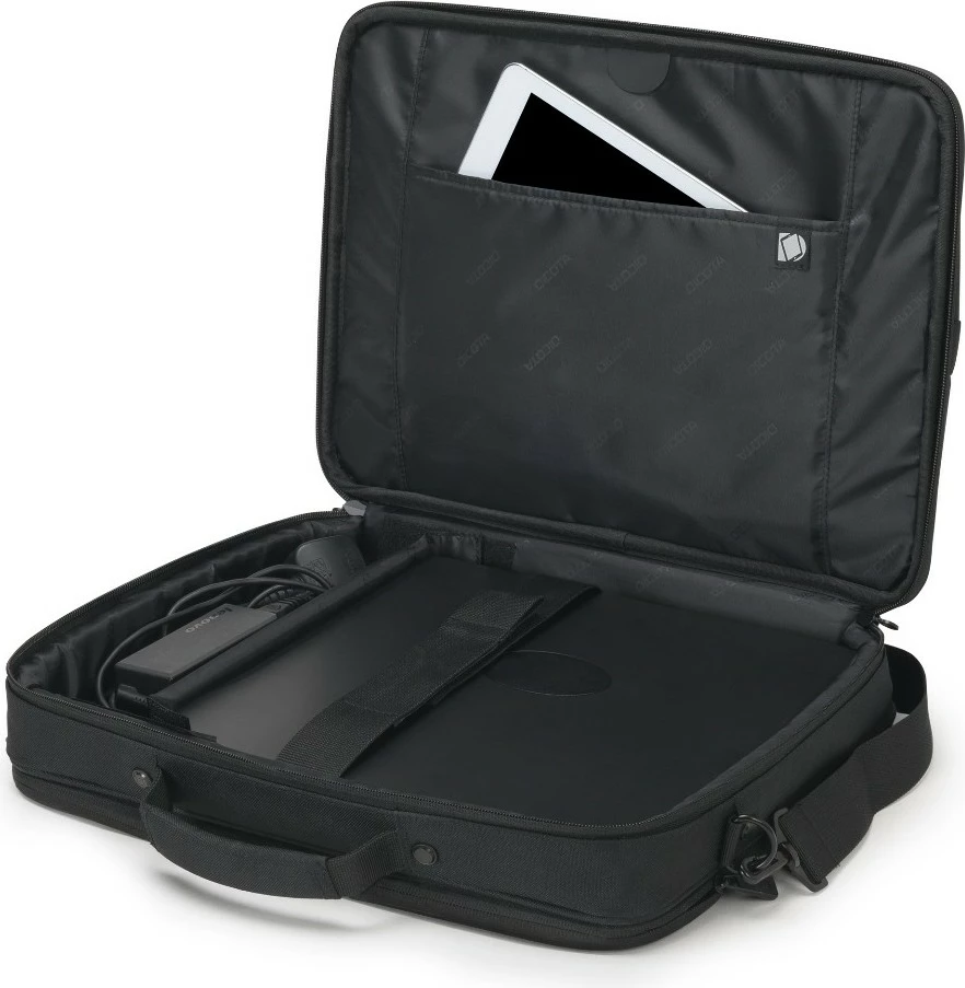 Messenger torba Eco Multi Plus SCALE 14–15,6, DICOTA, črna