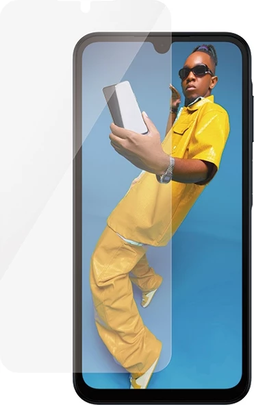 Zaščita zaslona PanzerGlass Ultra-Wide Fit za Samsung Galaxy A15/A15 5G, kaljeno steklo