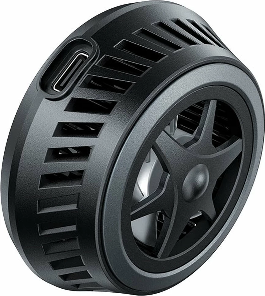 Brezžični polnilec s sistemom hlajenja, Acefast E2, temno siv