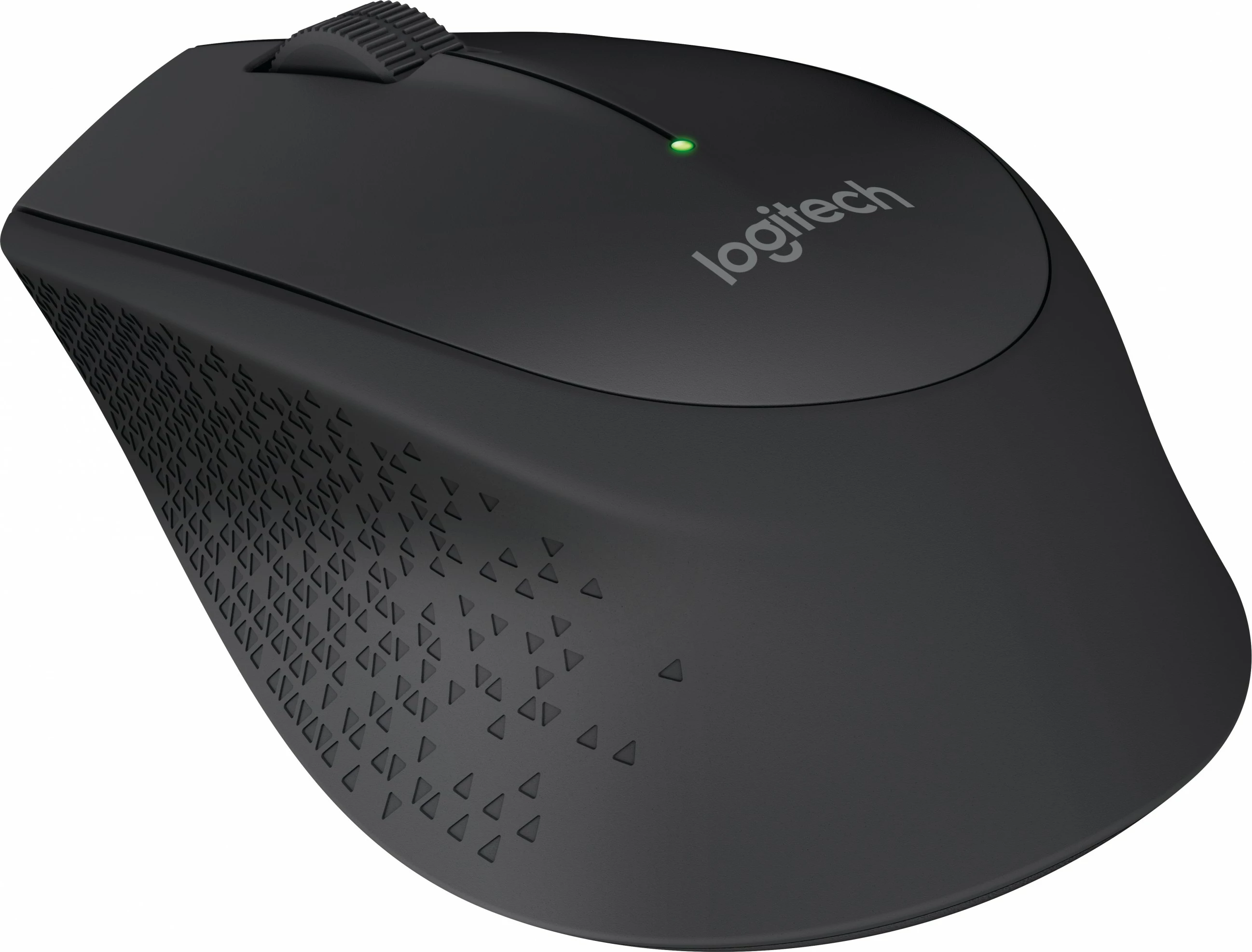 Optični brezžični miš za desničarje, Logitech M280, 1000 DPI, črn