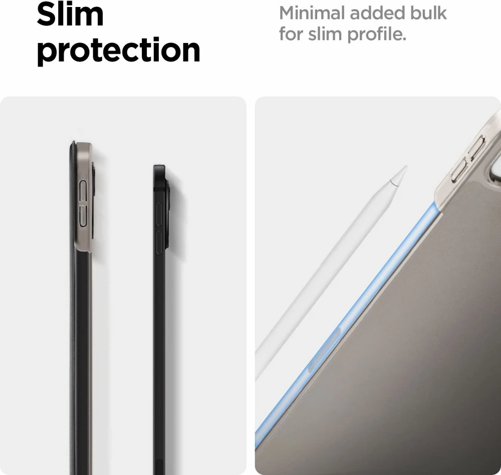 Ovitek za iPad Pro 11" (2024), črn, Spigen Smart Fold