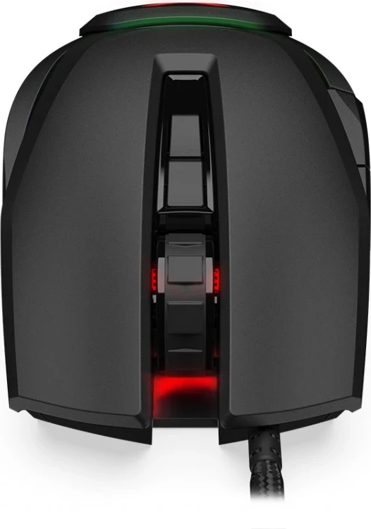 Gaming miška CROSS BOT RGB, Krux, črna