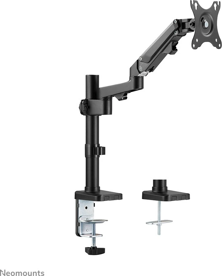 Zložljiv nosilec za monitor Neomounts DS70-750BL1, gas spring, 17–27 palcev, nosilnost 7 kg, črn