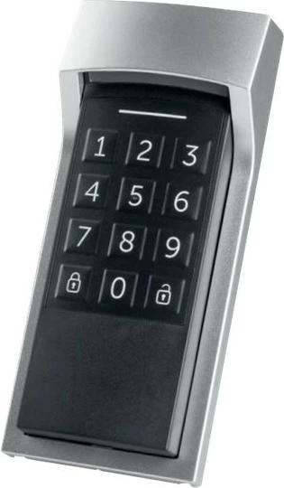 Pametna ključavnica s kodo Homematic IP HmIP-WKP, črna, nerjaveče jeklo