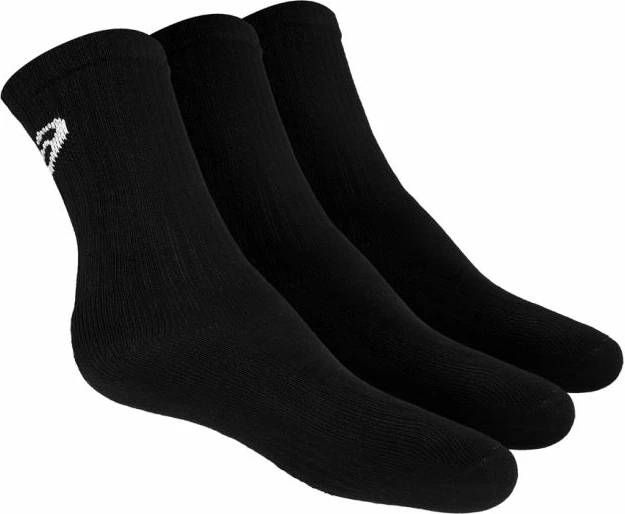 Trening nogavice Asics 3PPK Crew Sock U, črne