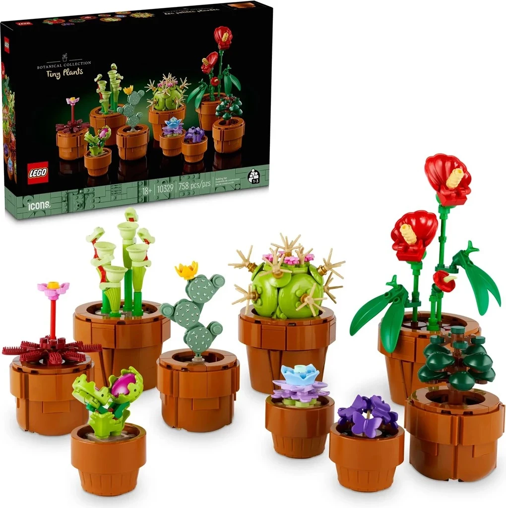 Majhne rastline LEGO ICONS 10329