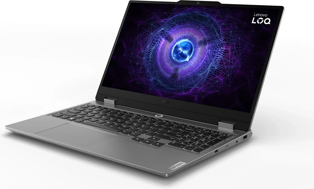 Prenosnik 15,6", Intel Core i5, 16 GB RAM, 512 GB SSD, NVIDIA GeForce RTX 3050, Lenovo, siva