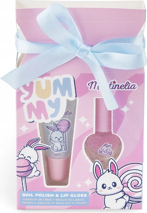 Set lak za nohte in lip gloss za deklice Martinelia Yummy, 2 kosa
