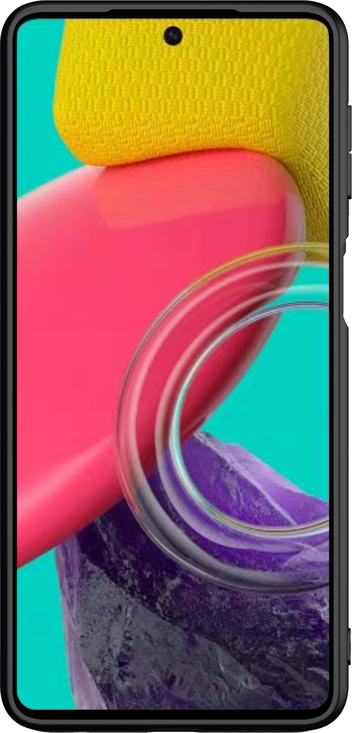 Teksturiran ovitek za telefon Nillkin za Samsung Galaxy M53 5G, črn