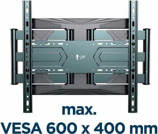 Nosilec za televizor Gembird WM-80ST-01, 40-80”, črn