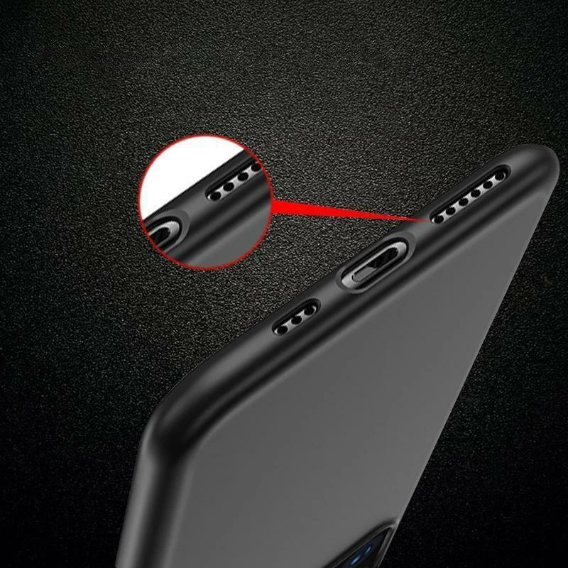 Ovitek za telefon, mehak silikon (TPU), črn — Hurtel za Honor 90 Pro