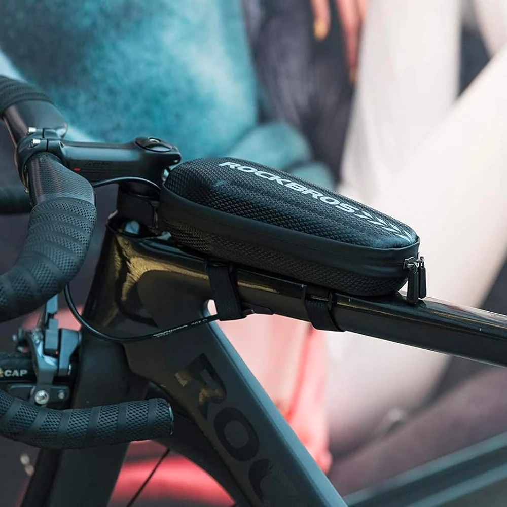 Torba za kolo Rockbros B60 za okvir, 1,1 L, črna