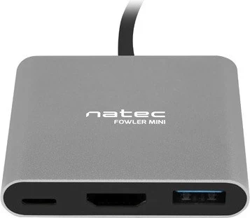 Večvratni adapter USB-C PD, HDMI 4K - Natec