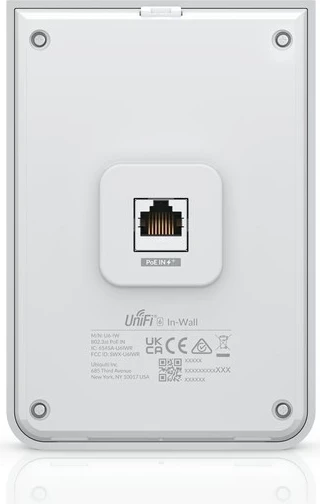 Vgradni access point Ubiquiti Unifi 6 In-Wall, 4800 Mbit/s, bel