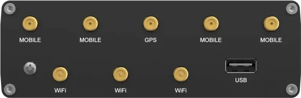 Industrijski usmerjevalnik Teltonika RUTC50, Wi‑Fi 6, dvopasovni, Ethernet LAN, 5G, črn